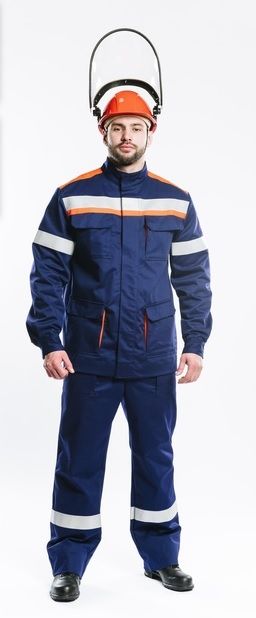 Костюм летний для защиты от электрической дуги СП011-ЛII (класс 2), 14 кал/см2