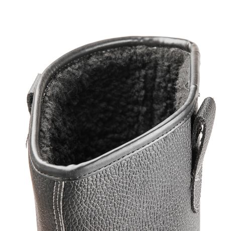 Сапоги кожаные ПУ, МП, иск. мех (арт. 16М)