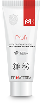 Крем для рук защитный гидрофильного действия М SOLO Profi (туба 100 мл)
